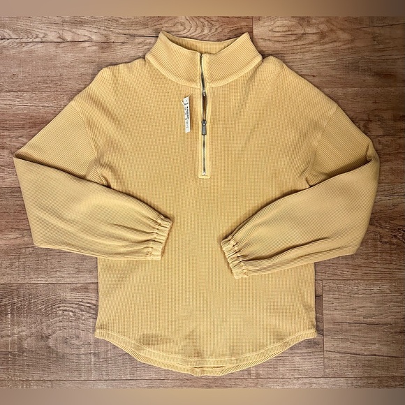 NWT Madewell Quarter Zip Pullover Sweater XXS - Picture 7 of 10